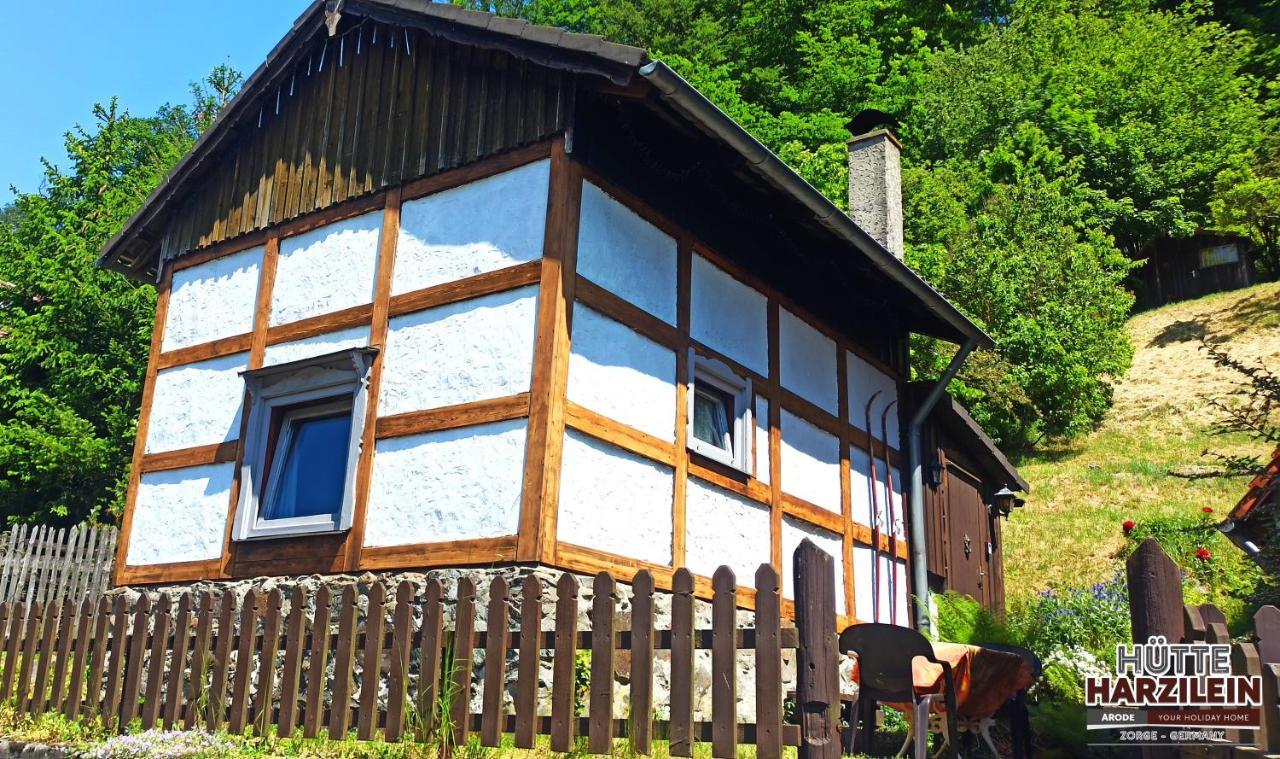 Zorge Arode Huette Harzilein - Romantic Tiny House On The Edge Of The Forest מראה חיצוני תמונה