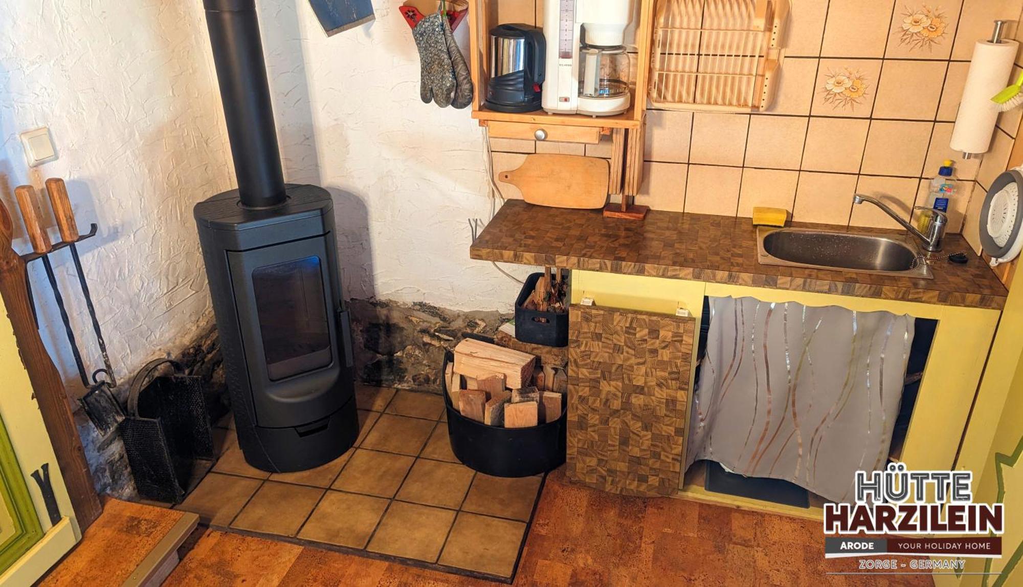 Zorge Arode Huette Harzilein - Romantic Tiny House On The Edge Of The Forest מראה חיצוני תמונה