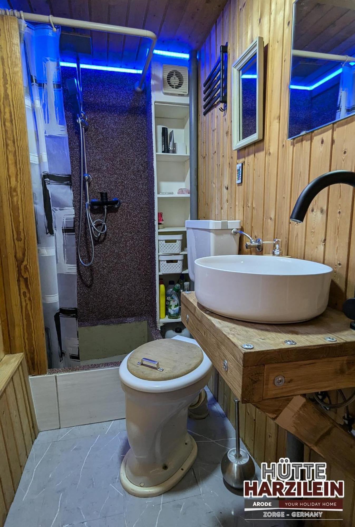 Zorge Arode Huette Harzilein - Romantic Tiny House On The Edge Of The Forest מראה חיצוני תמונה