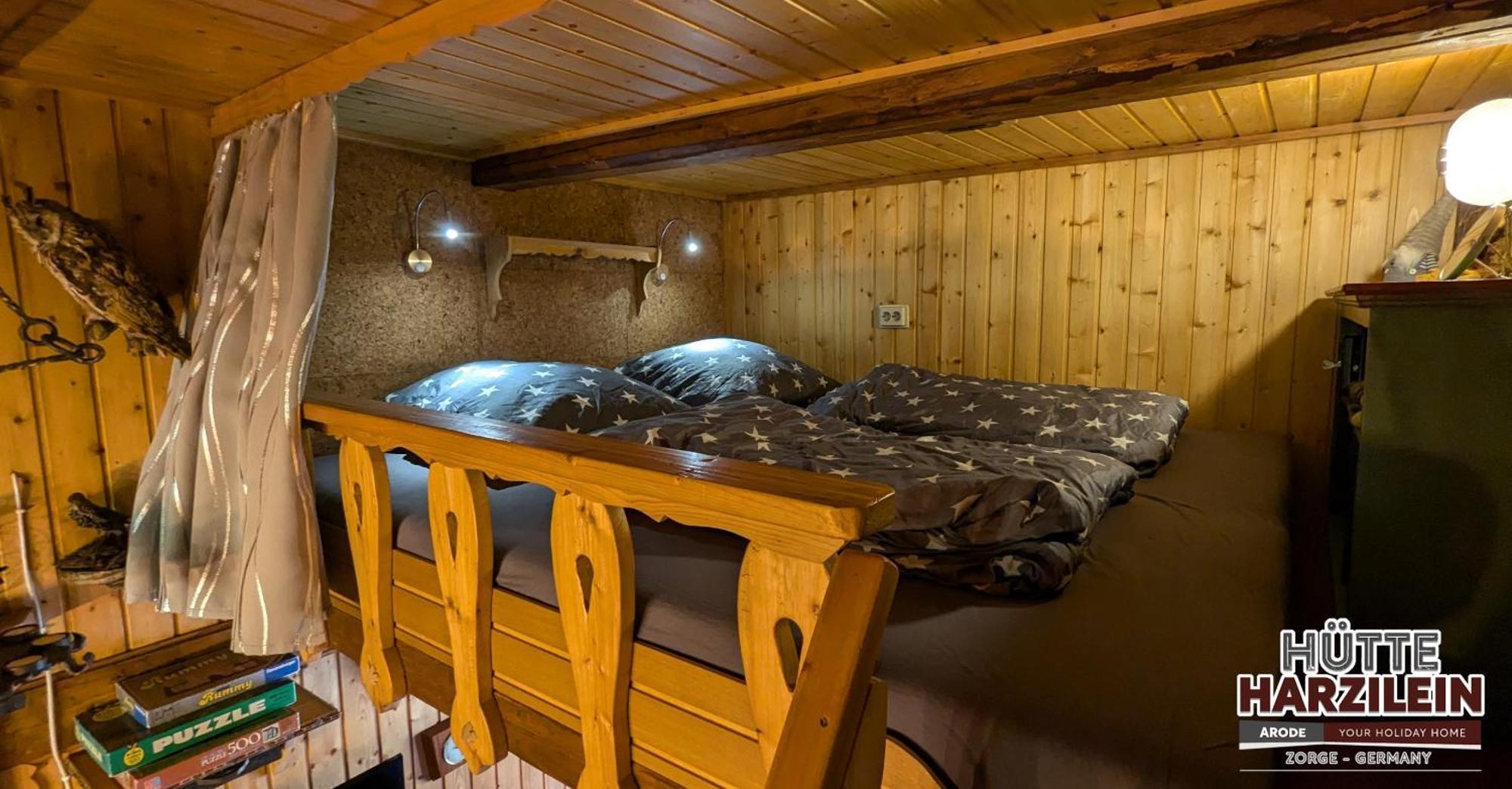 Zorge Arode Huette Harzilein - Romantic Tiny House On The Edge Of The Forest מראה חיצוני תמונה
