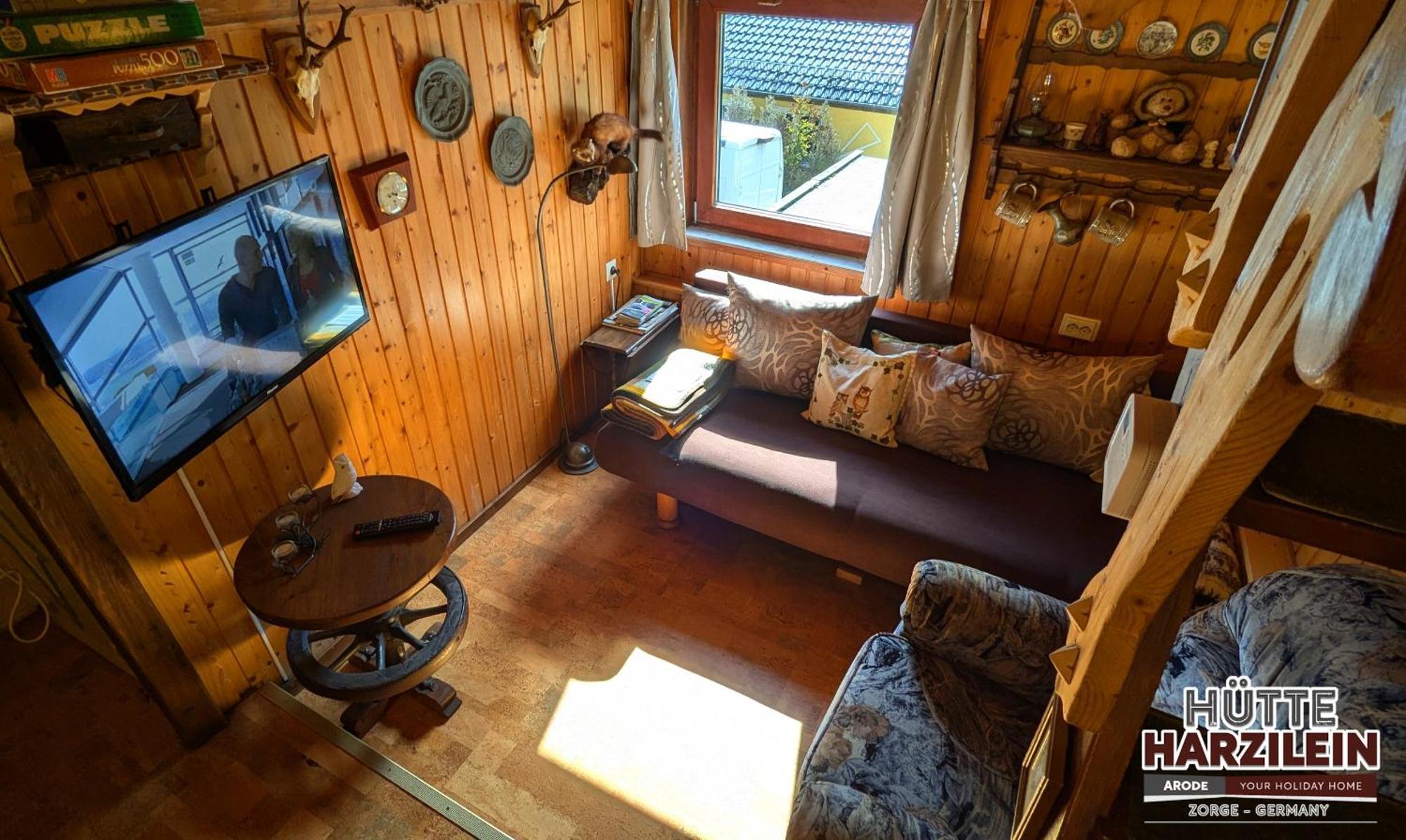 Zorge Arode Huette Harzilein - Romantic Tiny House On The Edge Of The Forest מראה חיצוני תמונה